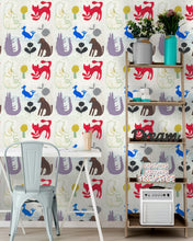 Load image into Gallery viewer, MR BOYD’S ANIMALS WALLPAPER