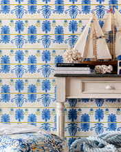 Load image into Gallery viewer, MYKONOS VILLA MOTIF WALLPAPER