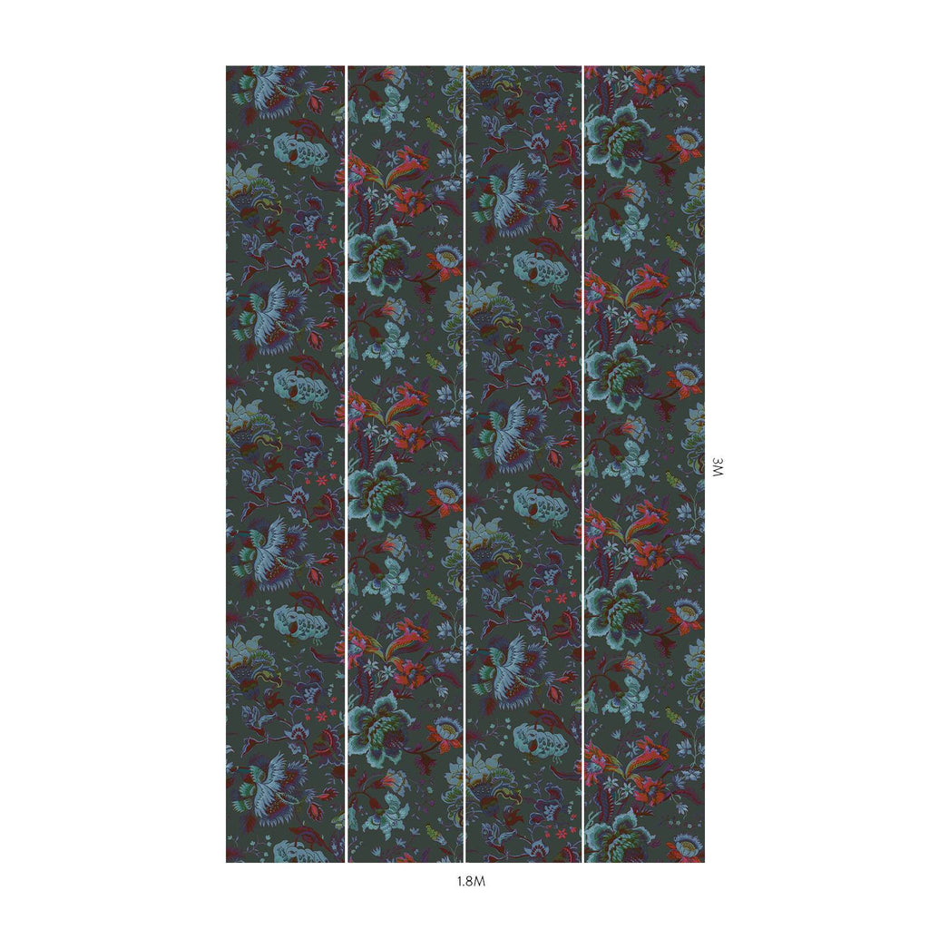 MAJORELLE Wallpaper - Petrol