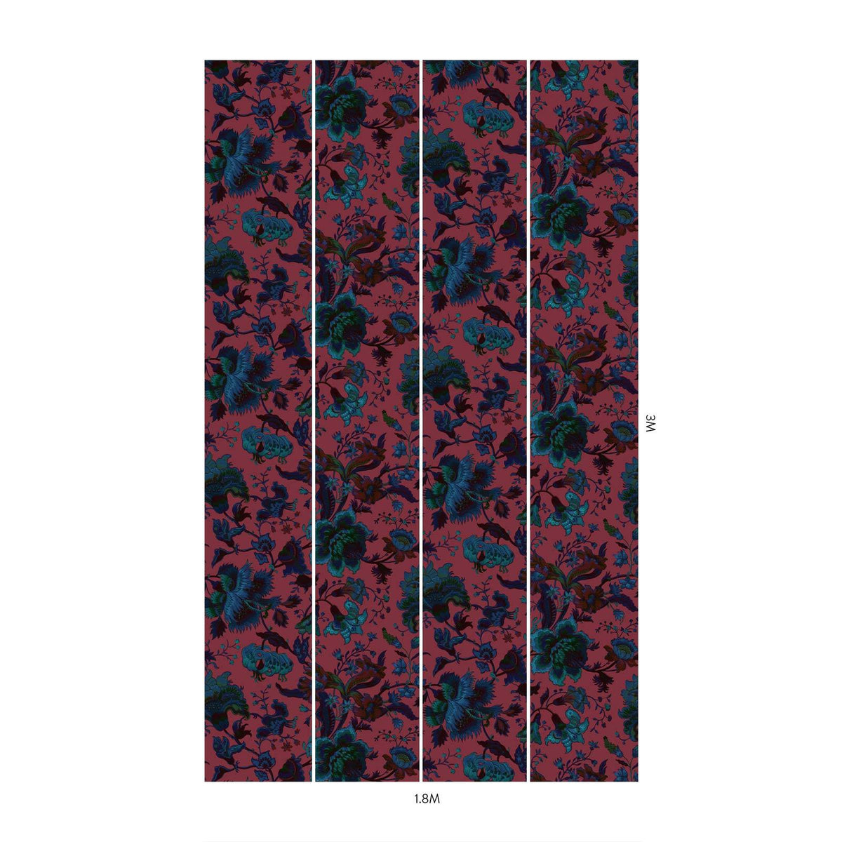 MAJORELLE Wallpaper - Viola Pink