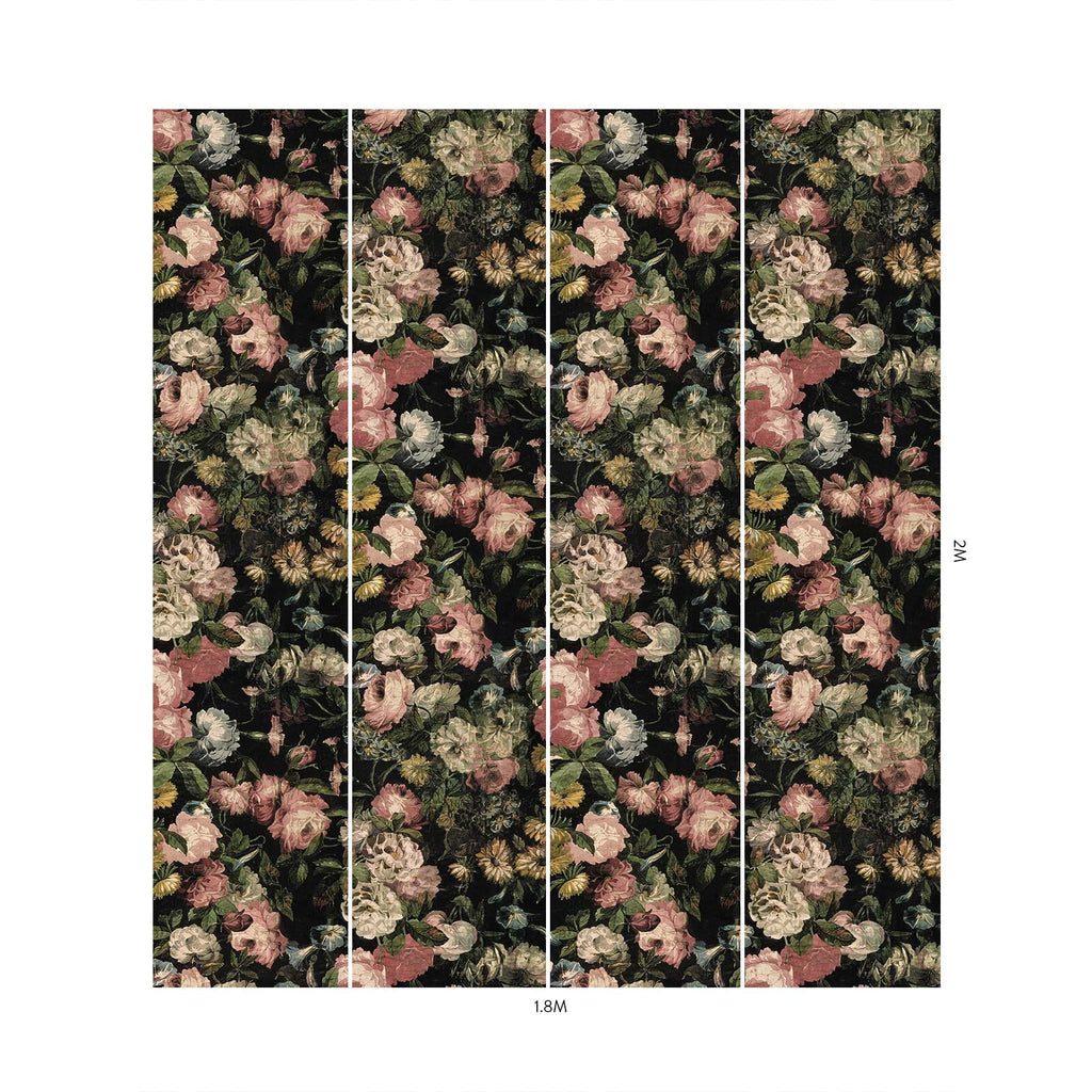 MIDNIGHT GARDEN Wallpaper - Multi