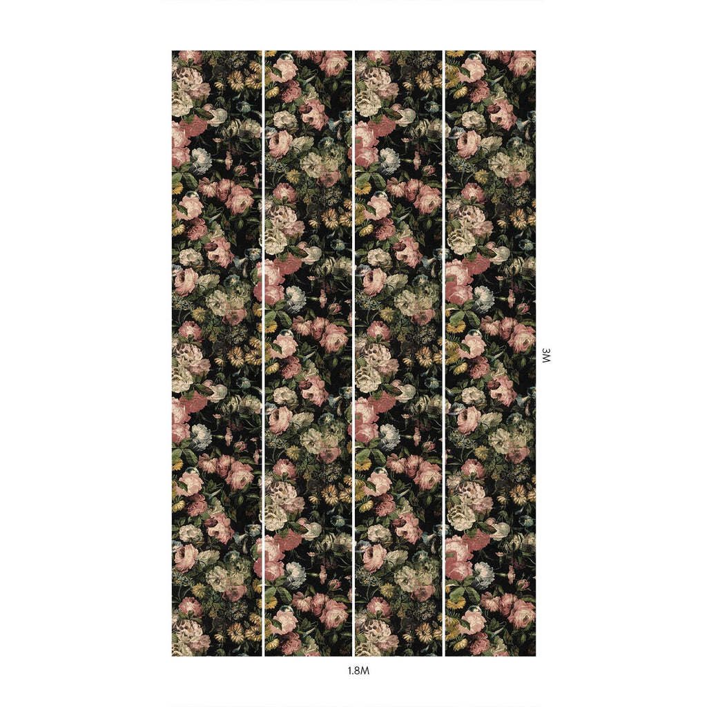 MIDNIGHT GARDEN Wallpaper - Multi
