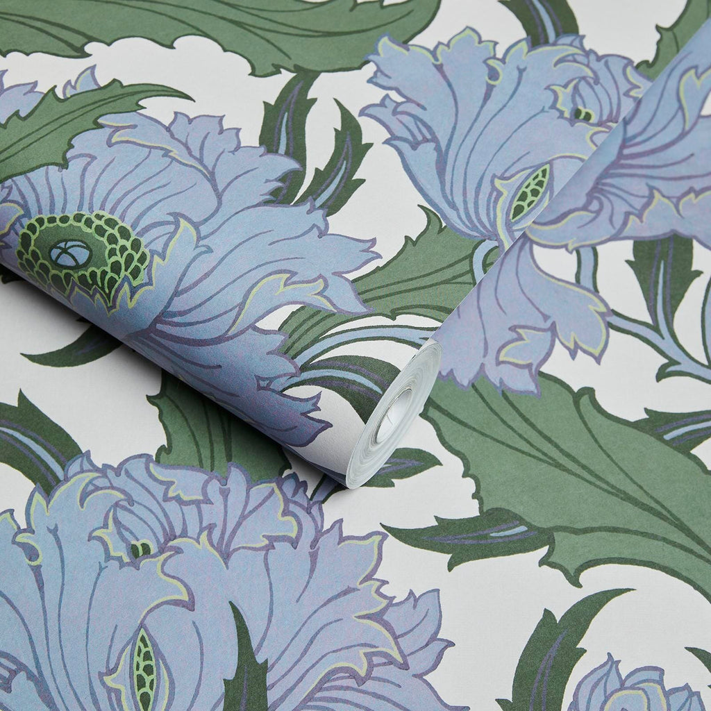 MINERVA Wallpaper - Periwinkle