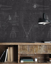 Load image into Gallery viewer, NEWTON GEOMETRY WALLPAPER