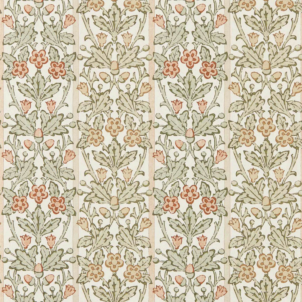 Oak & Blossom in Chestnut/Primrose by Morris & Co.