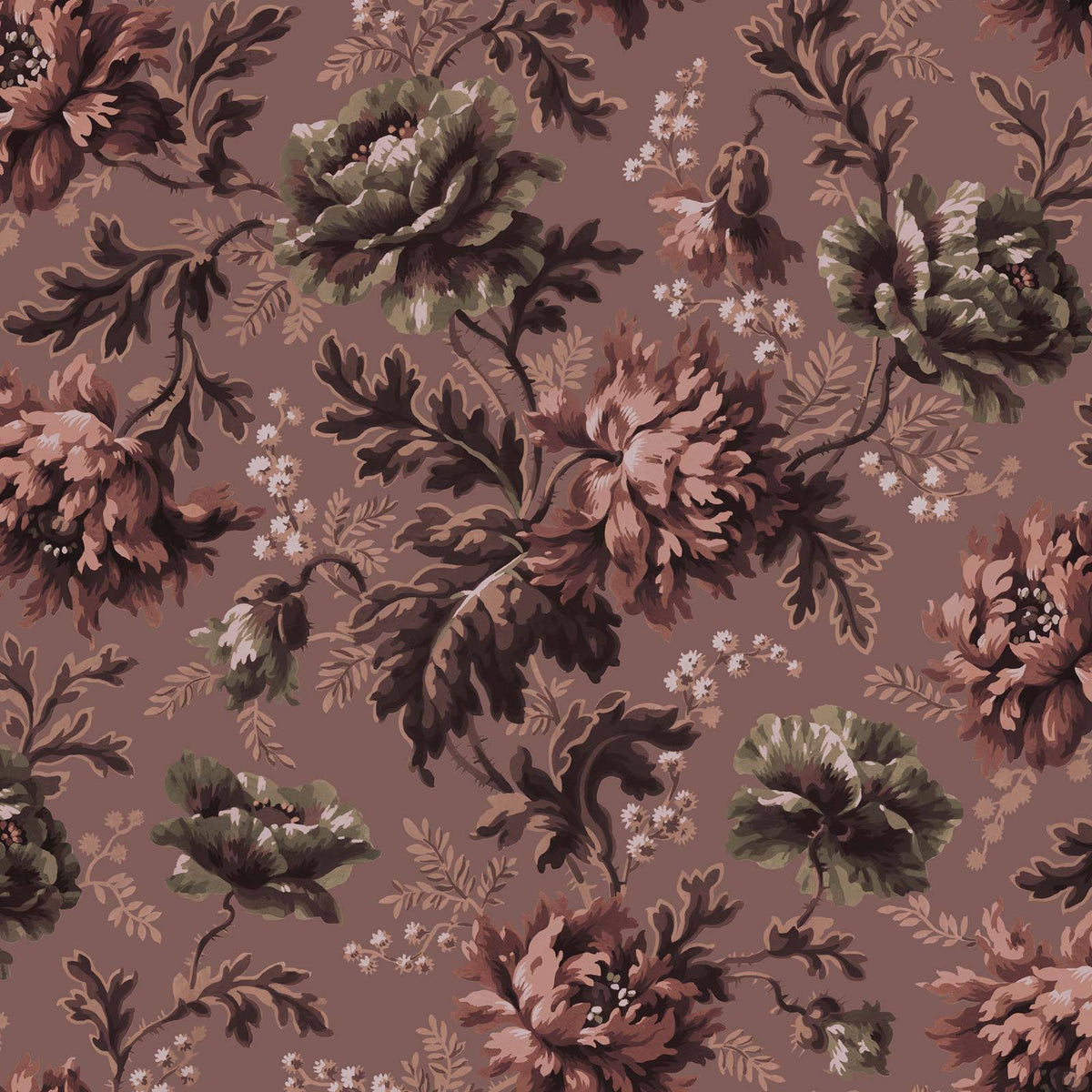 OPIA Wallpaper - Old Rose