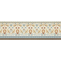 Ornamental Frieze in Linen/Woad by Morris & Co.