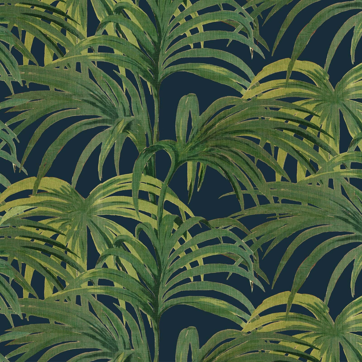 PALMERAL Wallpaper - Midnight & Green