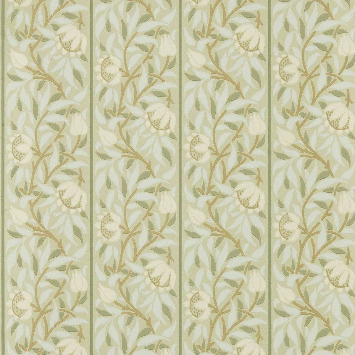 Peony Trellis in Sage by Morris & Co.
