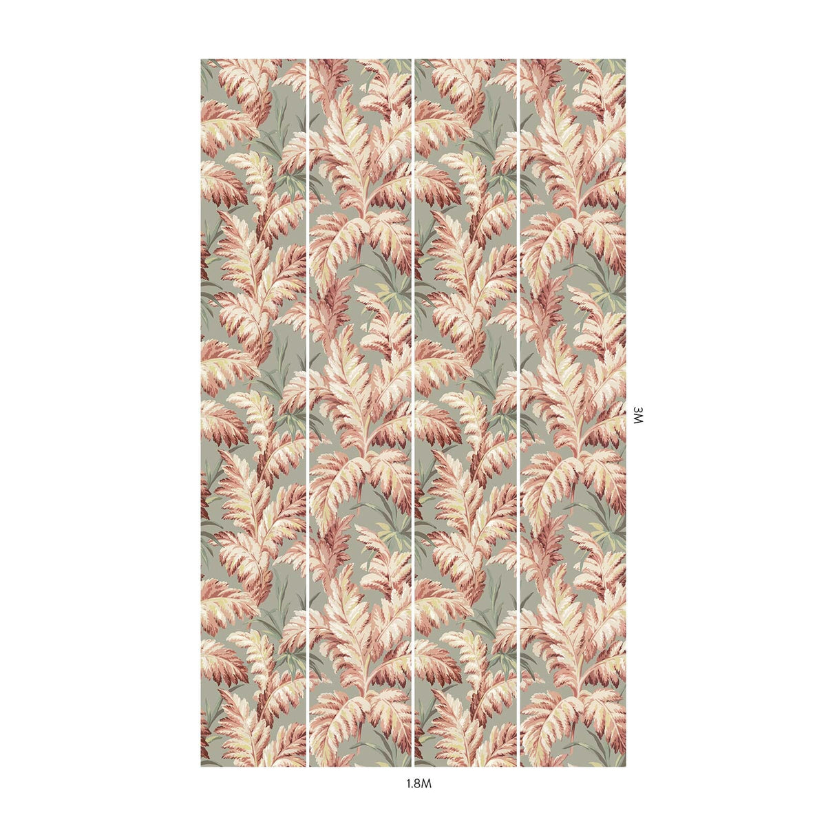 PLUMA Wallpaper - Eau De Nil