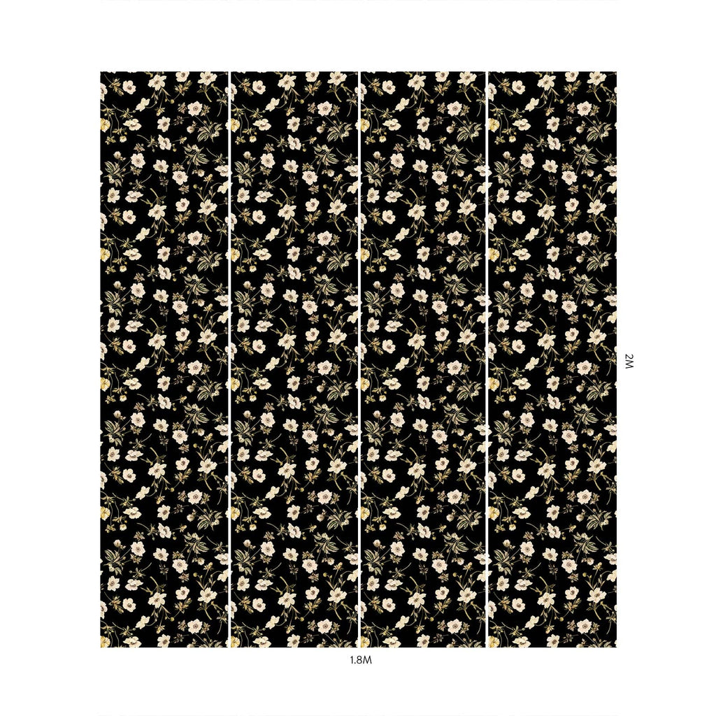 POPPIUM Wallpaper - Ebony