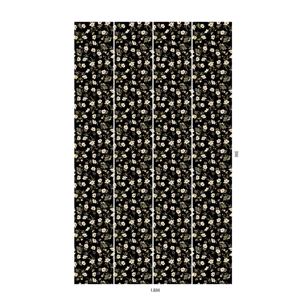 POPPIUM Wallpaper - Ebony