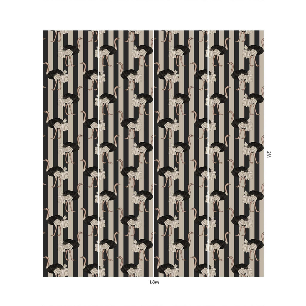 PRIDE Wallpaper - Clay & Off Black