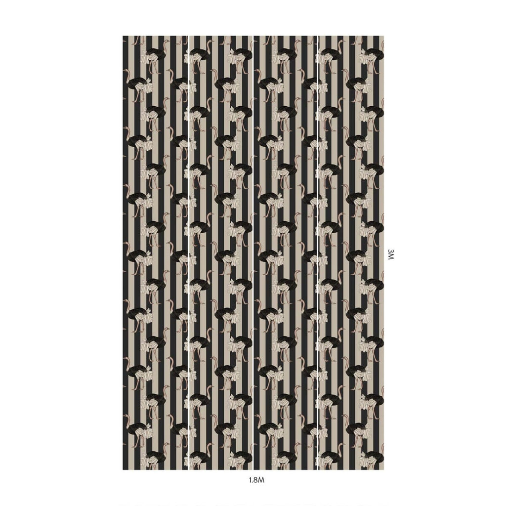 PRIDE Wallpaper - Clay & Off Black