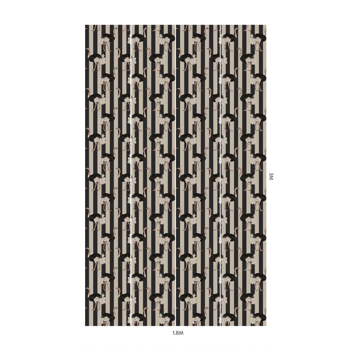 PRIDE Wallpaper - Clay & Off Black
