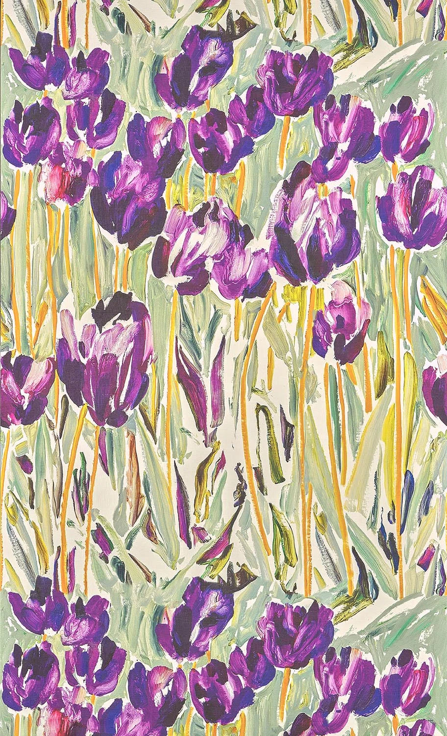 Black tulips wallpaper in Printemps