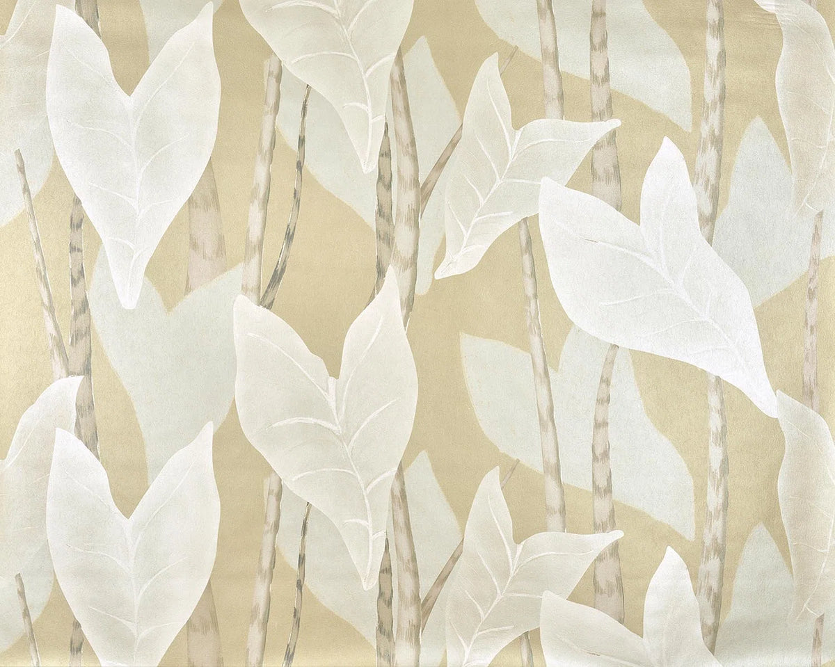Monstera wallpaper in Sable