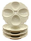 vintage oyster plates