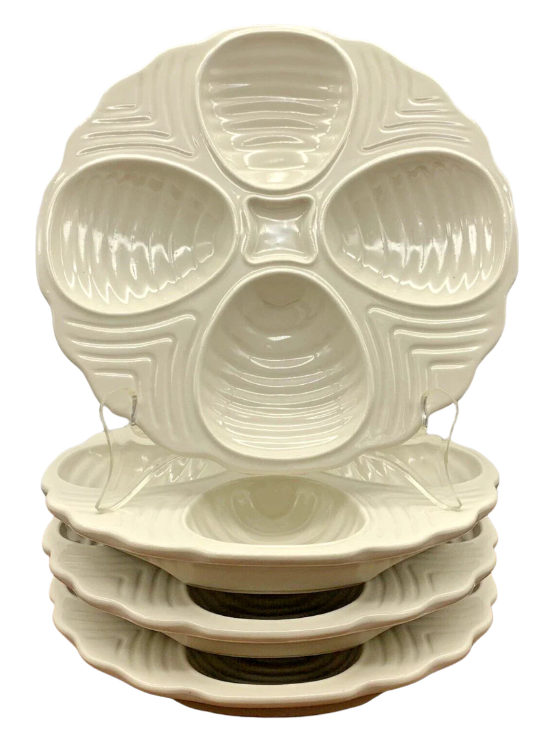 vintage oyster plates