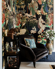 Load image into Gallery viewer, SAMURAI AND GEISHA WALLPAPER