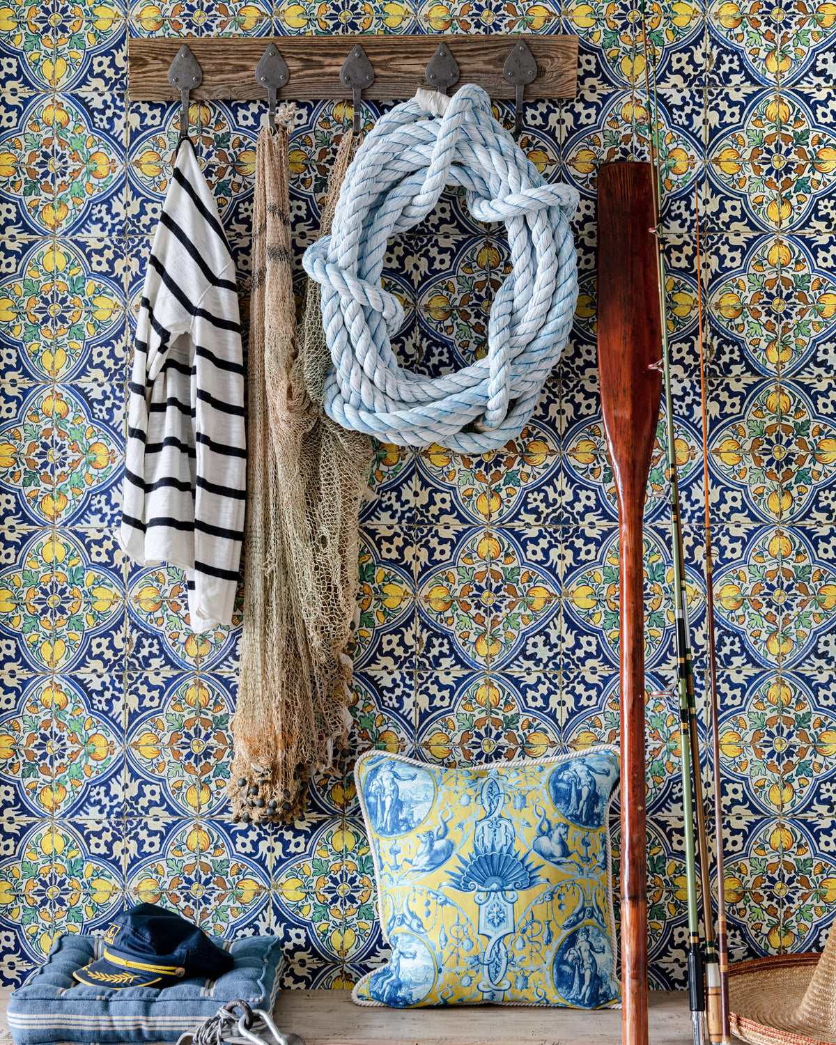 SARDEGNA TILES WALLPAPER