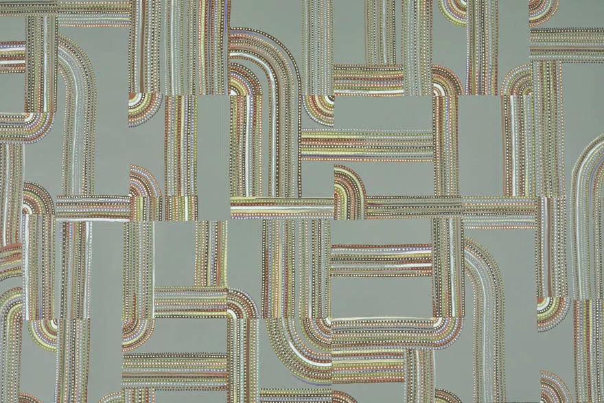 Baya wallpaper in Argile