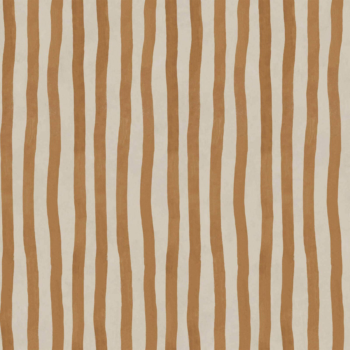 ARTIST'S STRIPE Wallpaper - Amber
