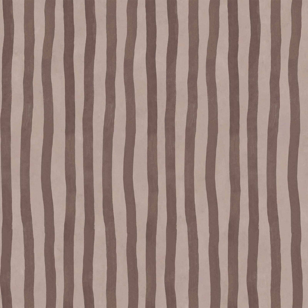 ARTIST'S STRIPE Wallpaper - Carnelian