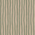 ARTIST'S STRIPE Wallpaper - Sap & Alabaster