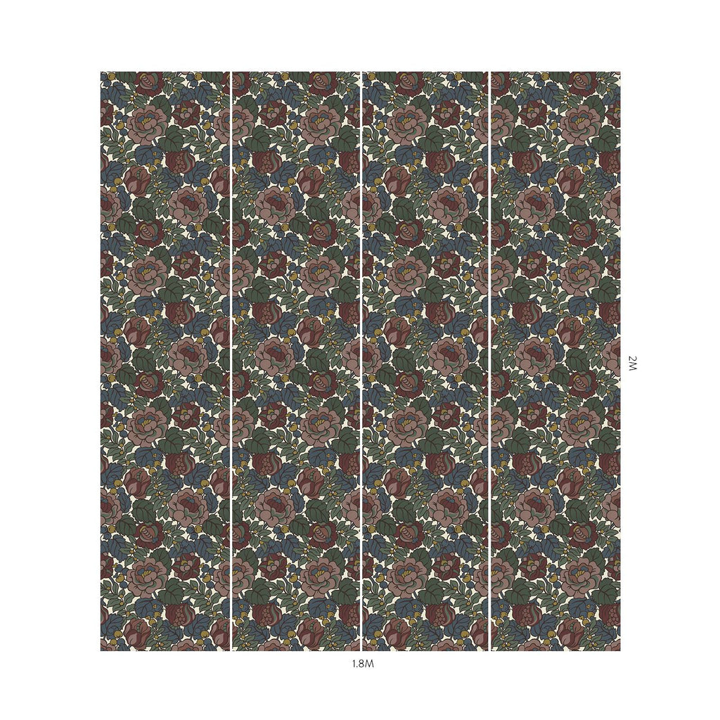 NAVARINO Wallpaper - Carnelian