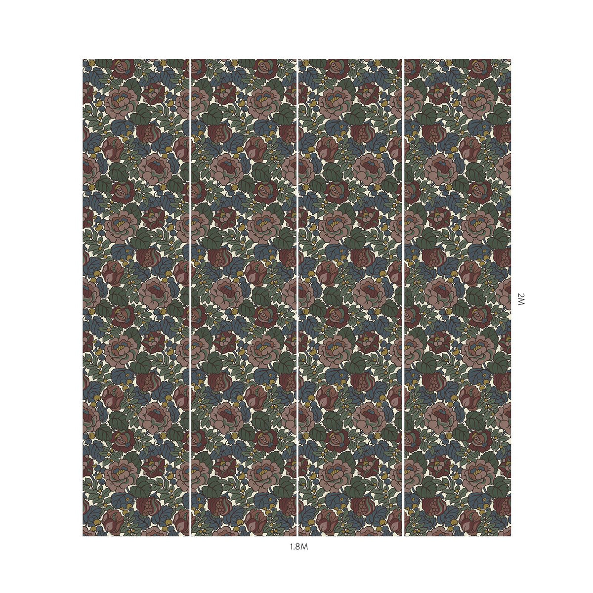 NAVARINO Wallpaper - Carnelian