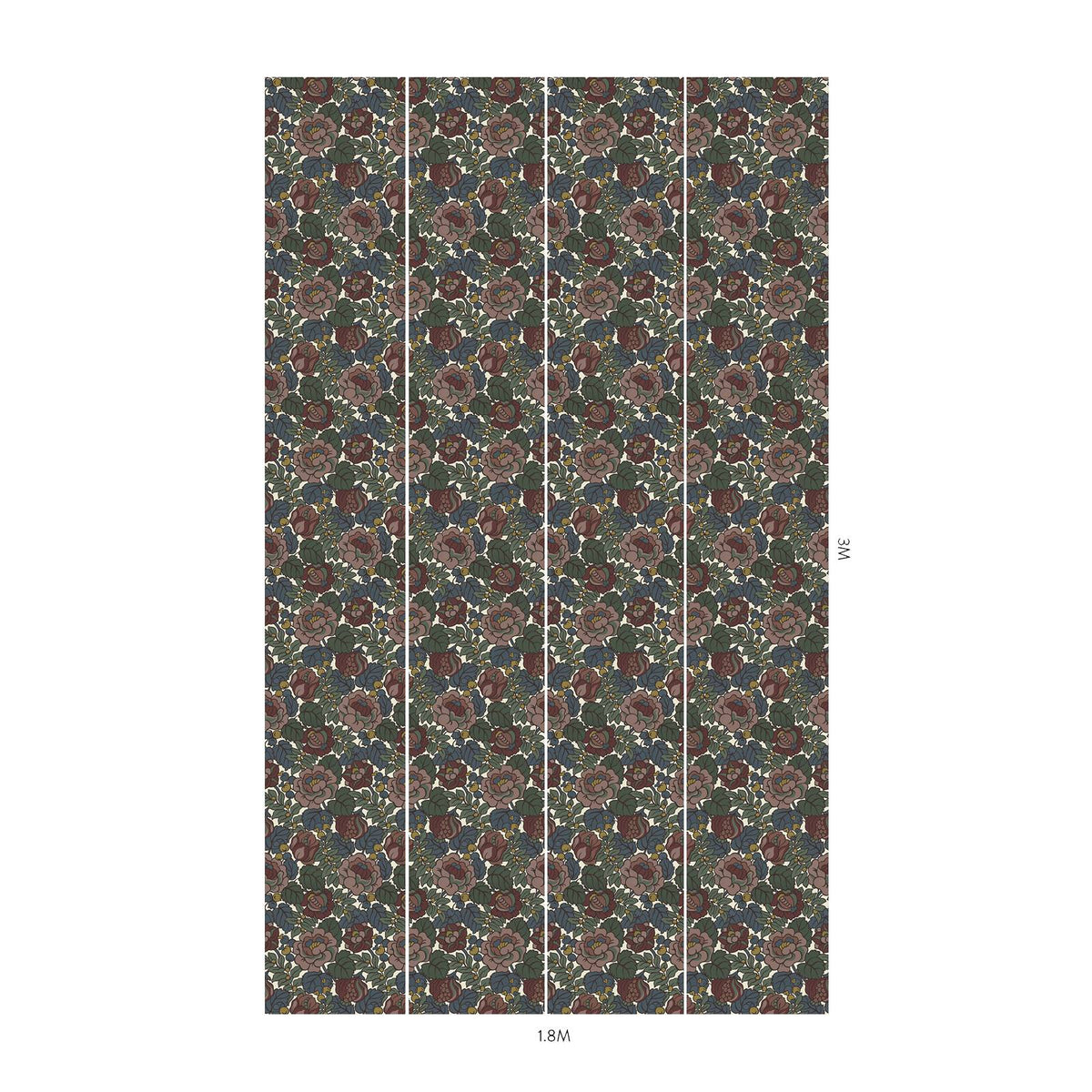 NAVARINO Wallpaper - Carnelian