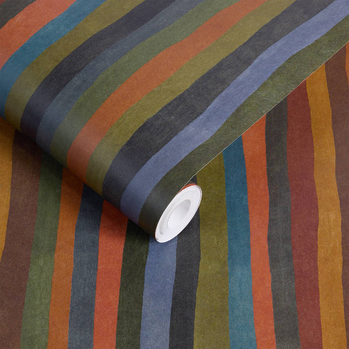 ARTIST'S STRIPE Wallpaper - Moss