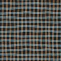 ARTIST'S CHECK Wallpaper - Noir