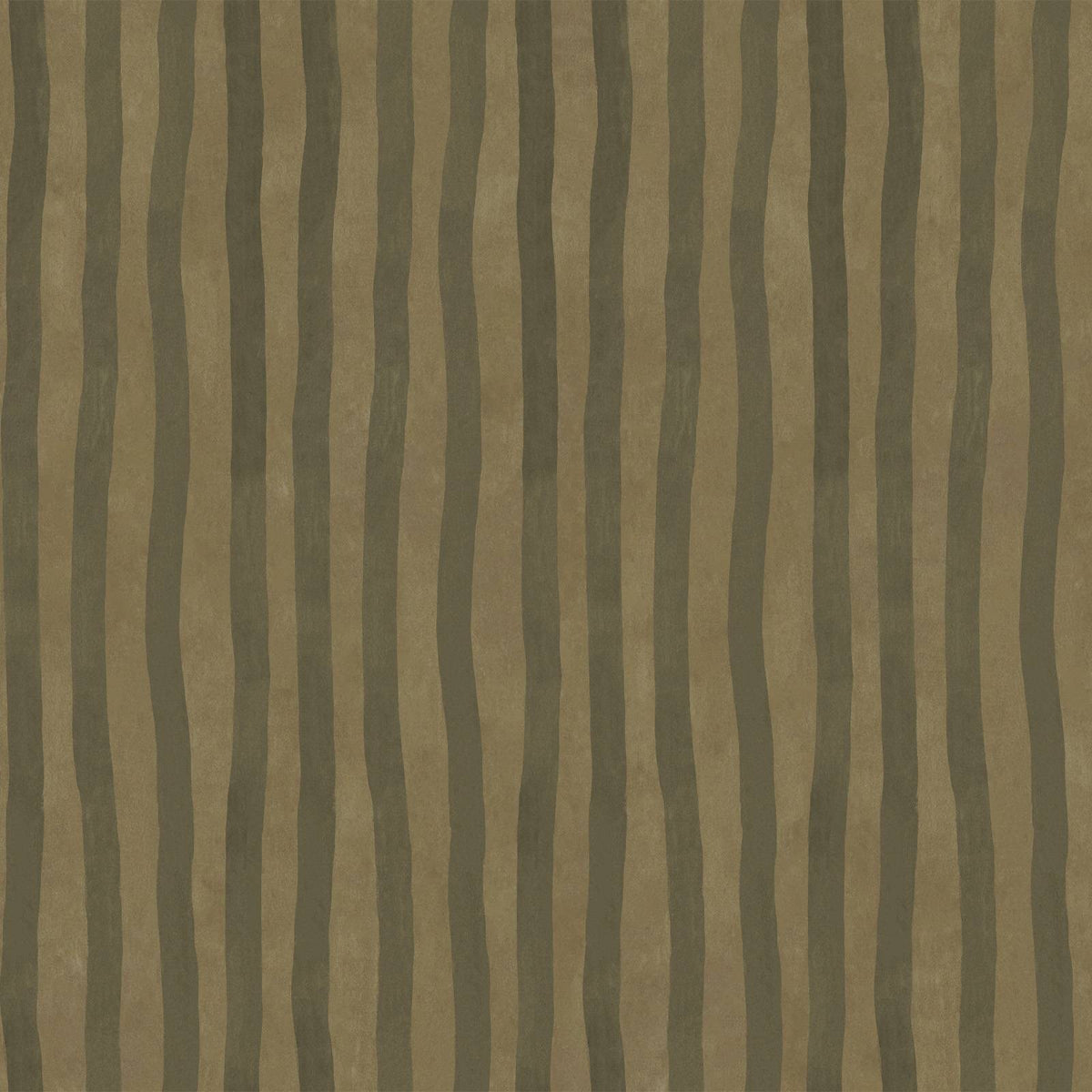 ARTIST'S STRIPE Wallpaper - Moss & Carex