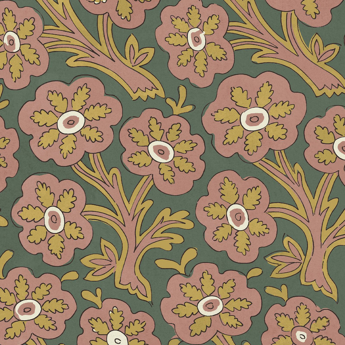 DALSTON DAISY Wallpaper - Hedera