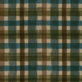 LONDON FIELDS CHECK Wallpaper - Cerulean