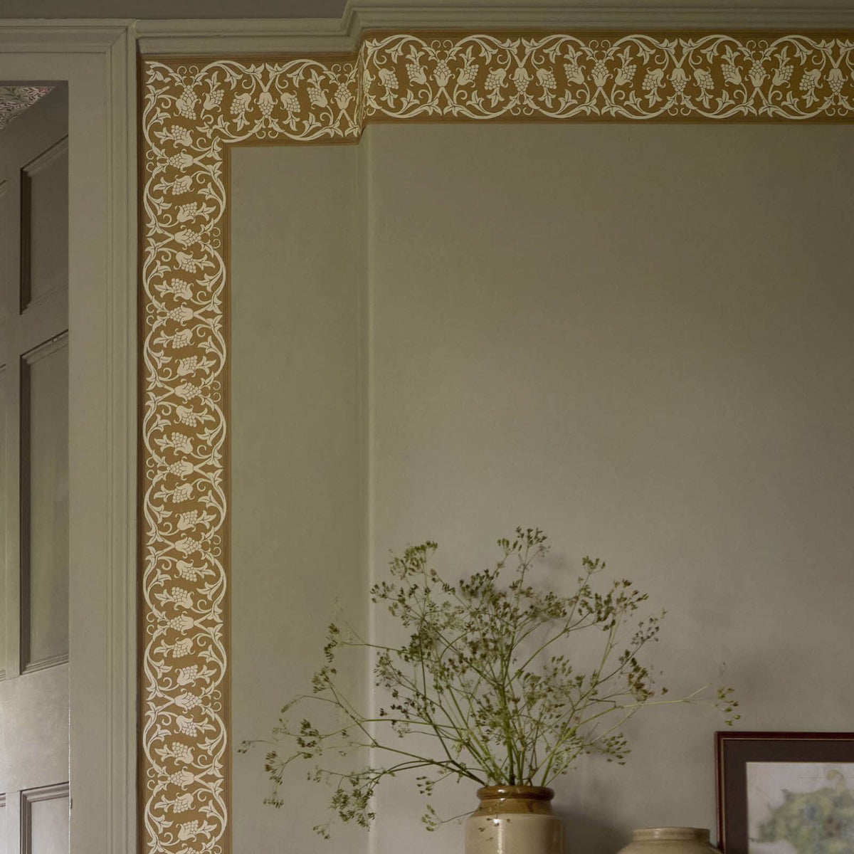 St Johns Border in Sussex Rush by Morris & Co.