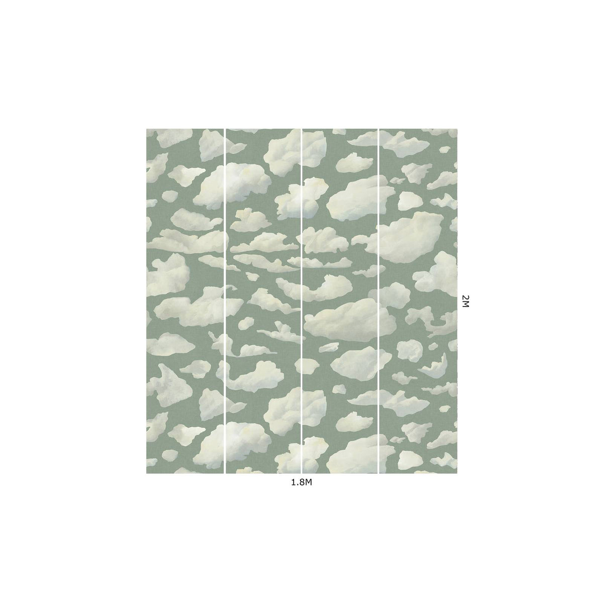 STRATUS Wallpaper - Sage