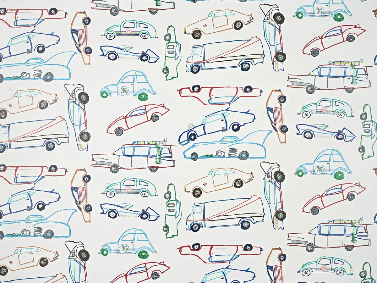 Les bolides de stanislas wallpaper in Multicolore