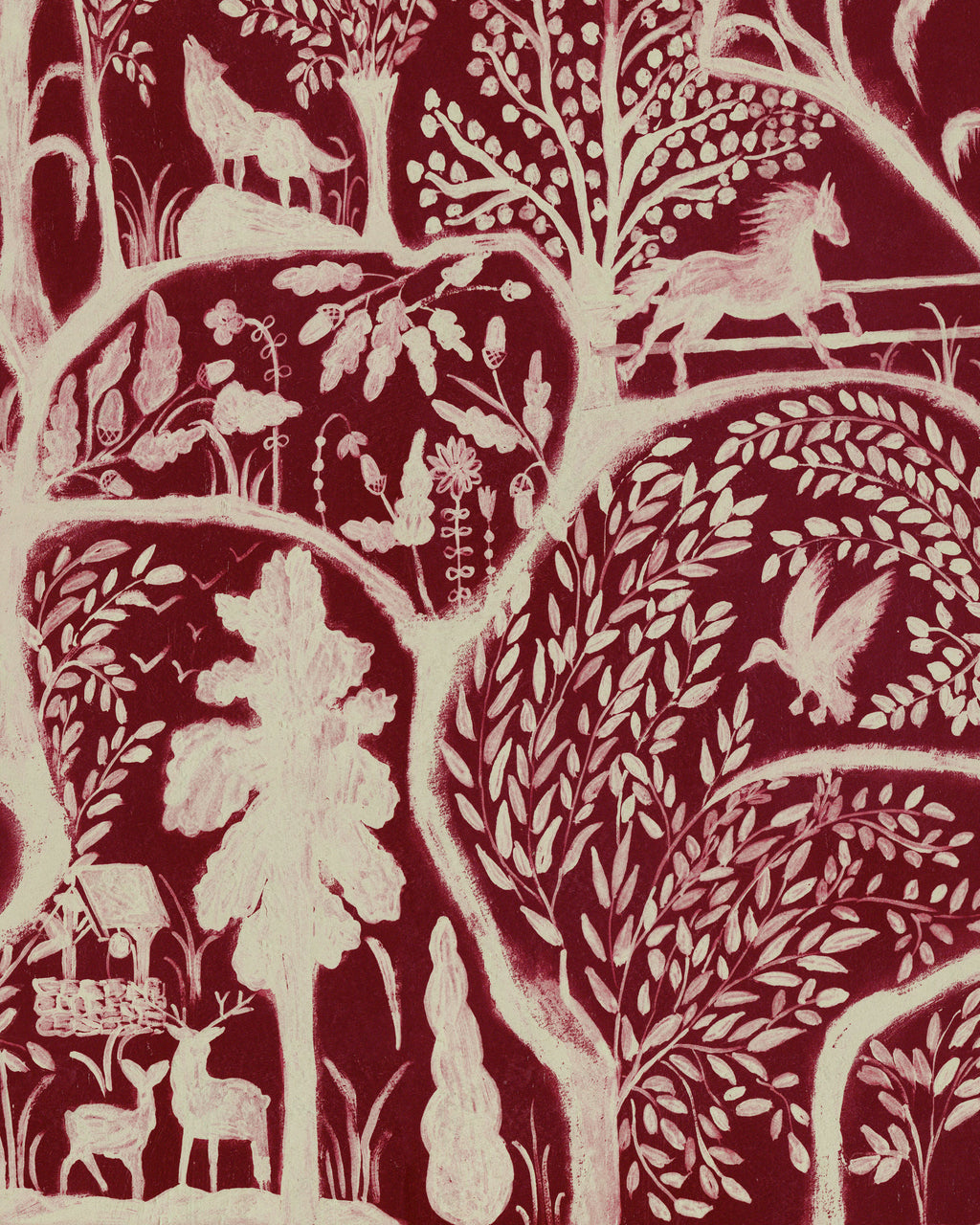 The Enchanted Woodland Original wallpaper