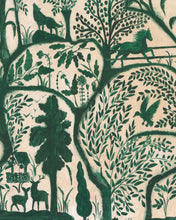 Load image into Gallery viewer, The Enchanted Woodland Green wallpaper