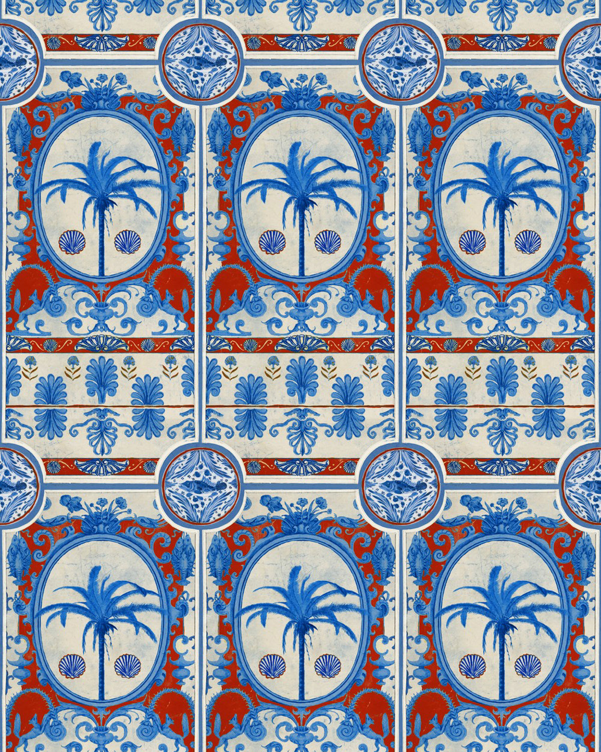 THE VILLA MURAL WALLPAPER