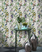 Load image into Gallery viewer, TROPICAL BIRDS WALLPAPER