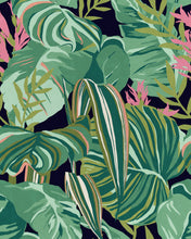Load image into Gallery viewer, TROPICAL FOLIAGE WALLPAPER