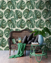 Load image into Gallery viewer, TROPICAL LEAF WALLPAPER