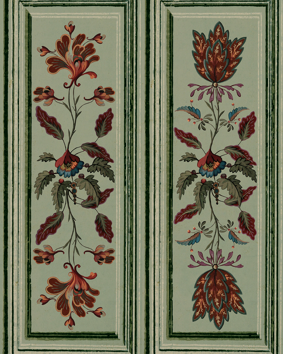 TYROLEAN PANEL WALLPAPER
