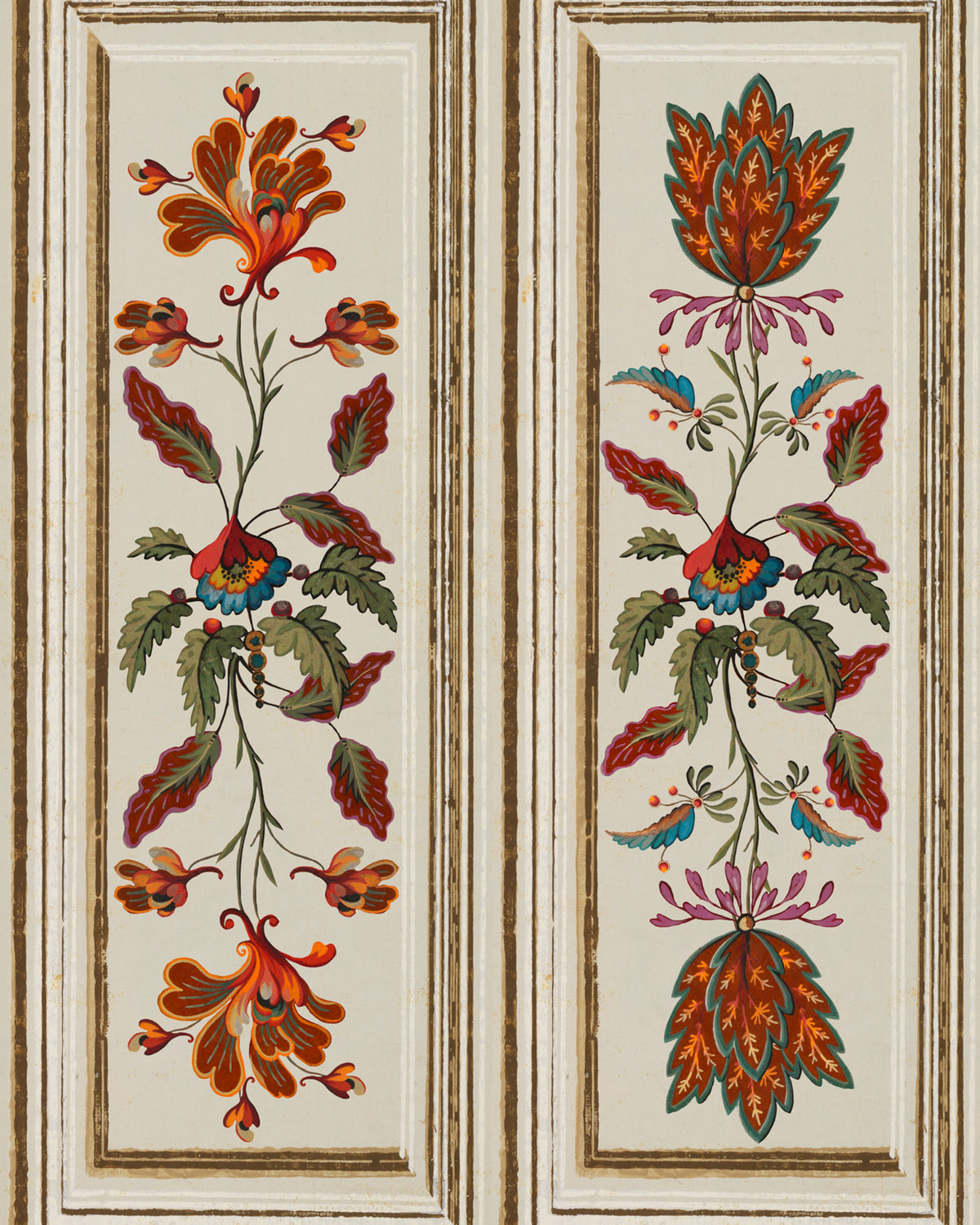 TYROLEAN PANEL WALLPAPER