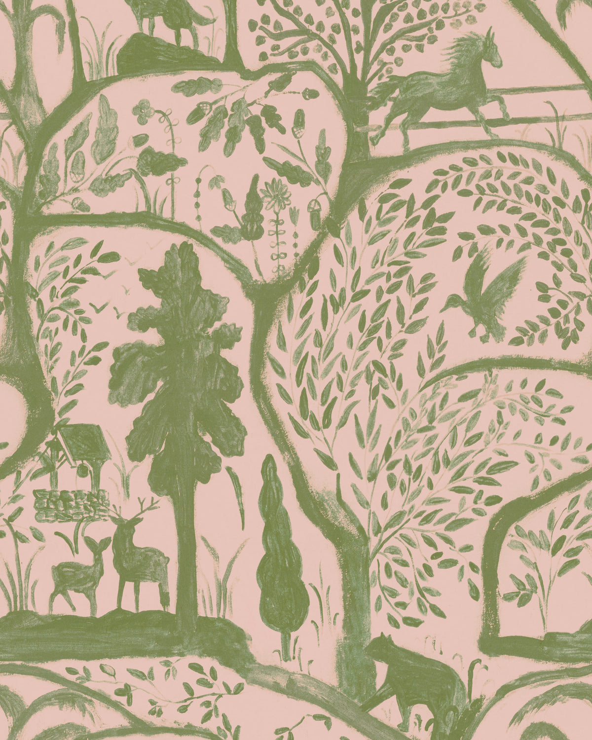 THE ENCHANTED WOODLAND WALLPAPER
