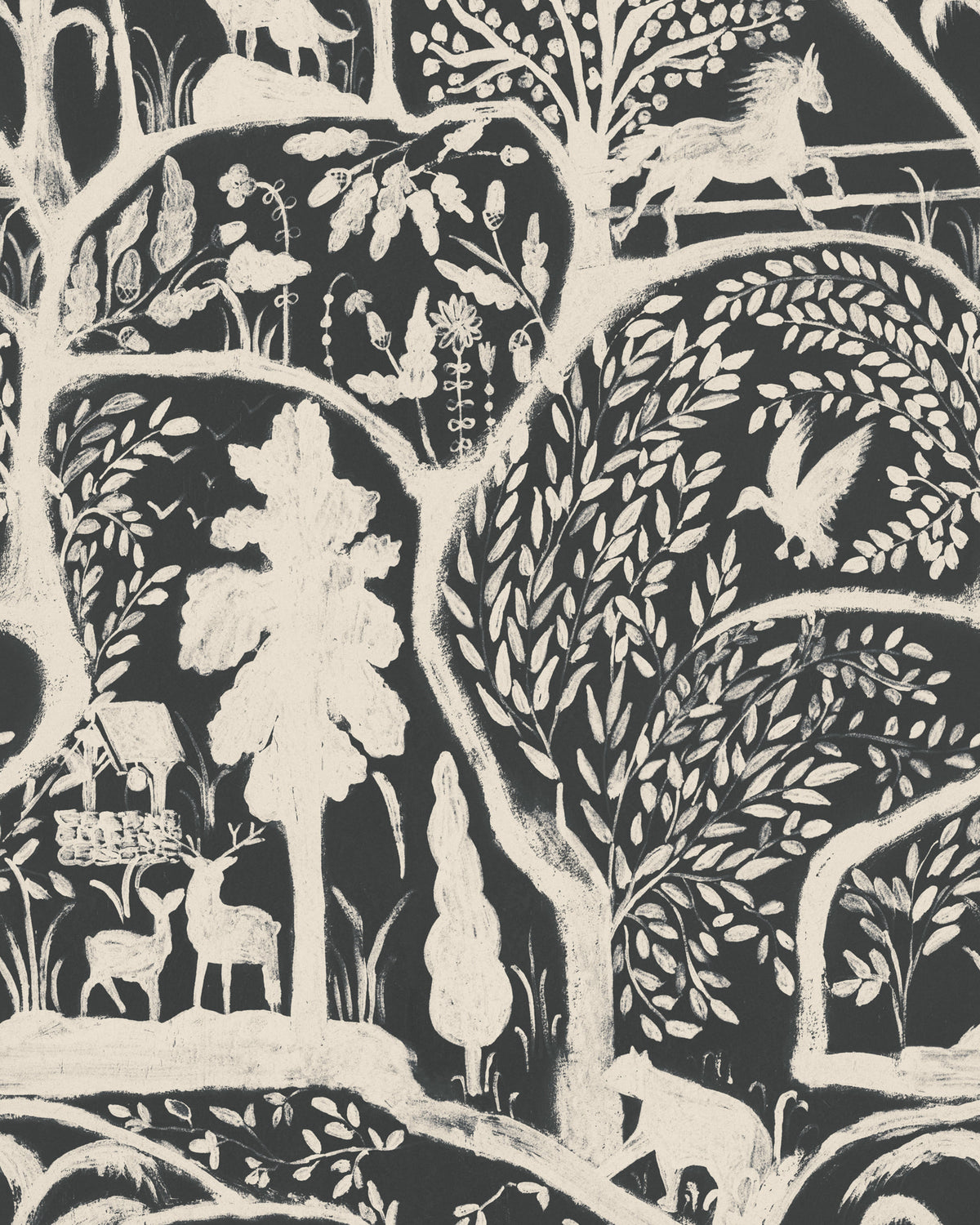 THE ENCHANTED WOODLAND WALLPAPER